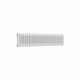 3 Column / 300 x 1370 mm Reina Designer White Colona Traditional Column Horizontal Radiator