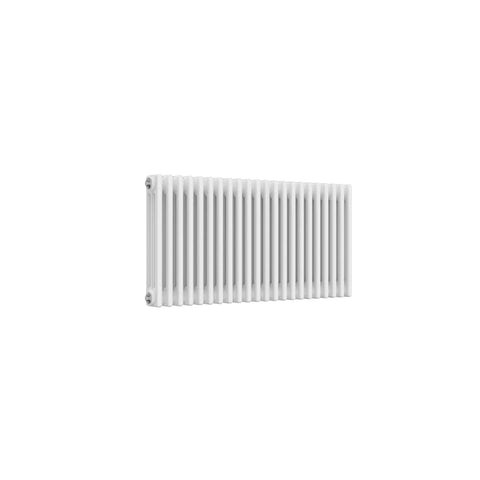 3 Column / 500 x 1010 mm Reina Designer White Colona Traditional Column Horizontal Radiator