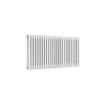 3 Column / 600 x 1190 mm Reina Designer White Colona Traditional Column Horizontal Radiator