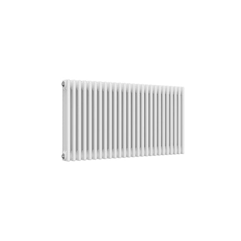 3 Column / 600 x 1190 mm Reina Designer White Colona Traditional Column Horizontal Radiator