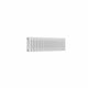 4 Column / 300 x 1370 mm Reina Designer White Colona Traditional Column Horizontal Radiator