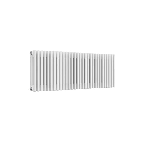 4 Column / 500 x 1370 mm Reina Designer White Colona Traditional Column Horizontal Radiator