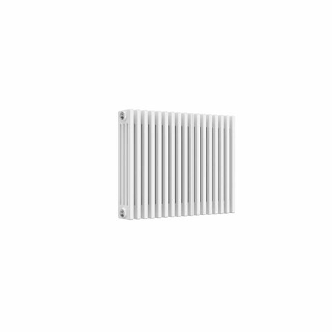 4 Column / 600 x 785 mm Reina Designer White Colona Traditional Column Horizontal Radiator