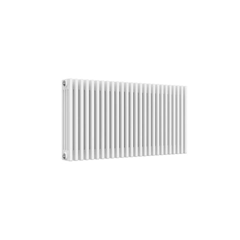 4 Column / 600 x 1010 mm Reina Designer White Colona Traditional Column Horizontal Radiator