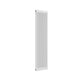 1500 x 380 mm / 2 Column Reina Designer White Colona Traditional Column Vertical Radiator