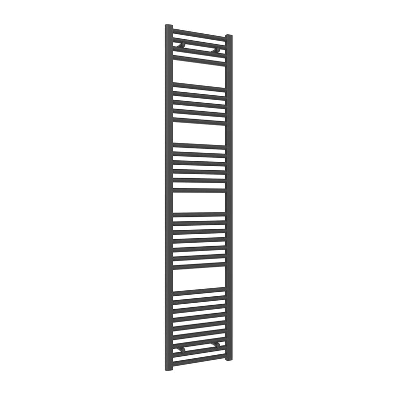 1800 x 400 mm Reina Diva Anthracite Flat Designer Heated Towel Rail