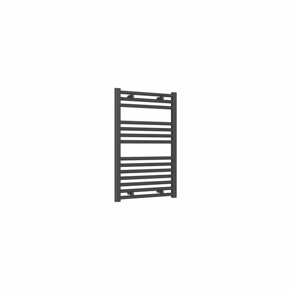 800 x 500 mm Reina Diva Anthracite Flat Designer Heated Towel Rail