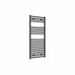 1200 x 500 mm Reina Diva Anthracite Flat Designer Heated Towel Rail