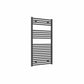 1200 x 600 mm Reina Diva Anthracite Flat Designer Heated Towel Rail