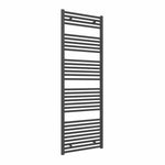 1800 x 600 mm Reina Diva Anthracite Flat Designer Heated Towel Rail