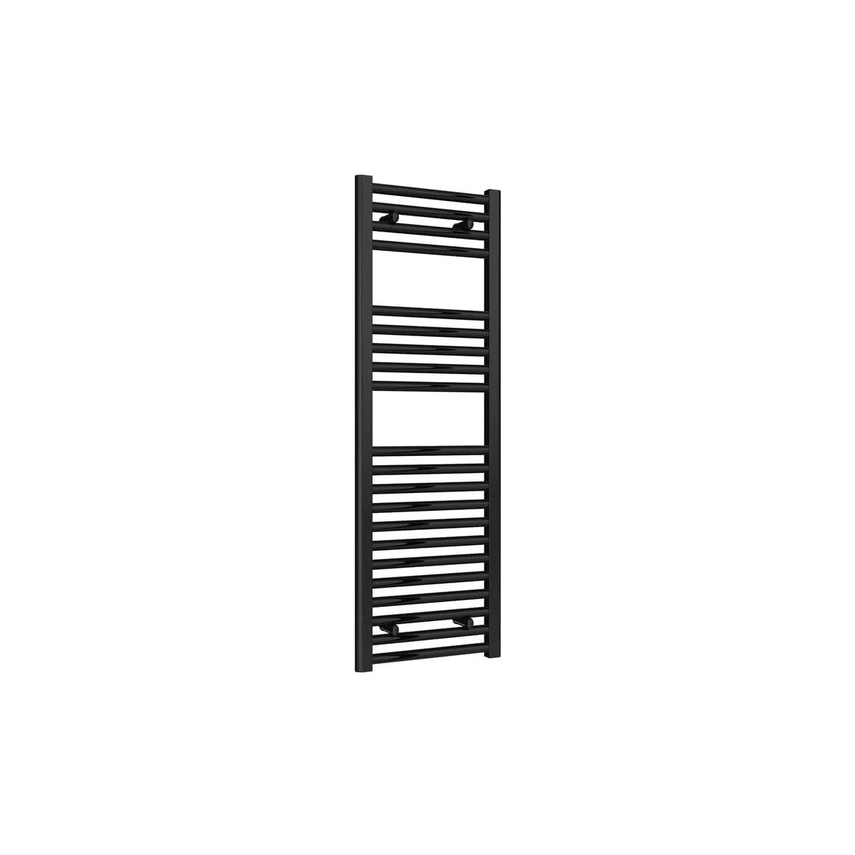 1800 x 400 mm Reina Diva Black Flat Designer Heated Towel Radiator