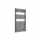 Reina Diva Black Flat Designer Heated Towel Radiator