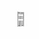 Flat / Straight / 800 x 400 mm Reina Diva Designer Chrome Heated Towel Radiator 25mm Tubes