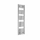 Flat / Straight / 1600 x 400 mm Reina Diva Designer Chrome Heated Towel Radiator 25mm Tubes