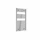 Flat / Straight / 1200 x 600 mm Reina Diva Designer Chrome Heated Towel Radiator 25mm Tubes