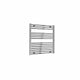 Flat / Straight / 800 x 750 mm Reina Diva Designer Chrome Heated Towel Radiator 25mm Tubes