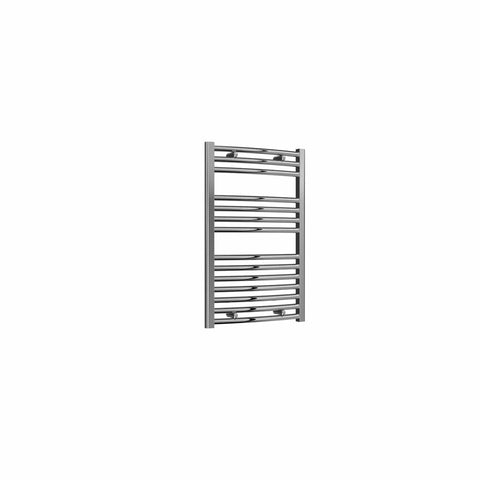 Curved / 800 x 500 mm Reina Diva Designer Chrome Heated Towel Radiator 25mm Tubes