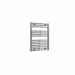 Curved / 800 x 600 mm Reina Diva Designer Chrome Heated Towel Radiator 25mm Tubes
