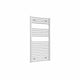 1200 x 600 mm Reina Diva Designer Flat White Heated Towel Rail Radiator