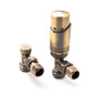 Reina Modal TRV Bronze Angled Valve With Lockshield