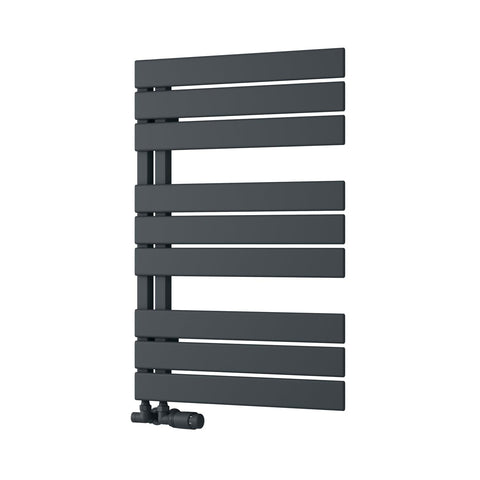 Anthracite / 823 x 550mm Reina Pettino Mild Steel Vertical Designer Radiator