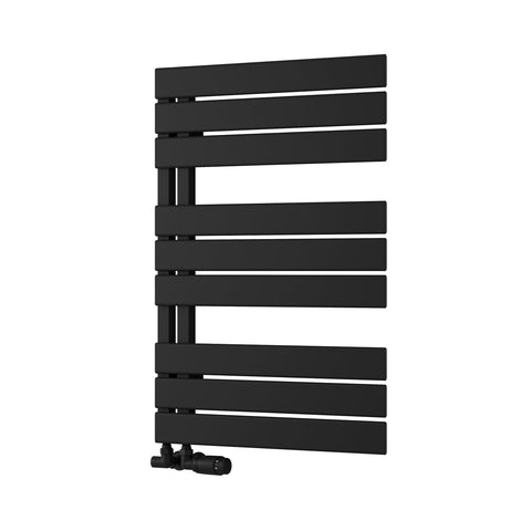 Black / 823 x 550mm Reina Pettino Mild Steel Vertical Designer Radiator