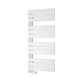 White / 1124 x 550mm Reina Pettino Mild Steel Vertical Designer Radiator