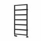 Black / 1100 x 450mm Reina Rezzo Mild Steel Designer Radiator