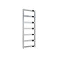 Chrome / 1100 x 450mm Reina Rezzo Mild Steel Designer Radiator