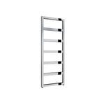 Chrome / 1100 x 450mm Reina Rezzo Mild Steel Designer Radiator
