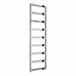 Chrome / 1460 x 450mm Reina Rezzo Mild Steel Designer Radiator