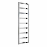 Chrome / 1460 x 450mm Reina Rezzo Mild Steel Designer Radiator