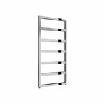 Chrome / 1100 x 550mm Reina Rezzo Mild Steel Designer Radiator