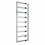 Chrome / 1460 x 550mm Reina Rezzo Mild Steel Designer Radiator