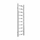 Chrome / 1200 x 300 mm Reina Serena Vertical Designer Radiator