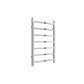 Chrome / 800 x 500 mm Reina Serena Vertical Designer Radiator