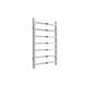 Chrome / 800 x 500 mm Reina Serena Vertical Designer Radiator