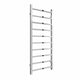 Chrome / 1200 x 500 mm Reina Serena Vertical Designer Radiator