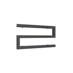 Anthracite / 270 x 500mm Reina Serpe Mild Steel Designer Radiator