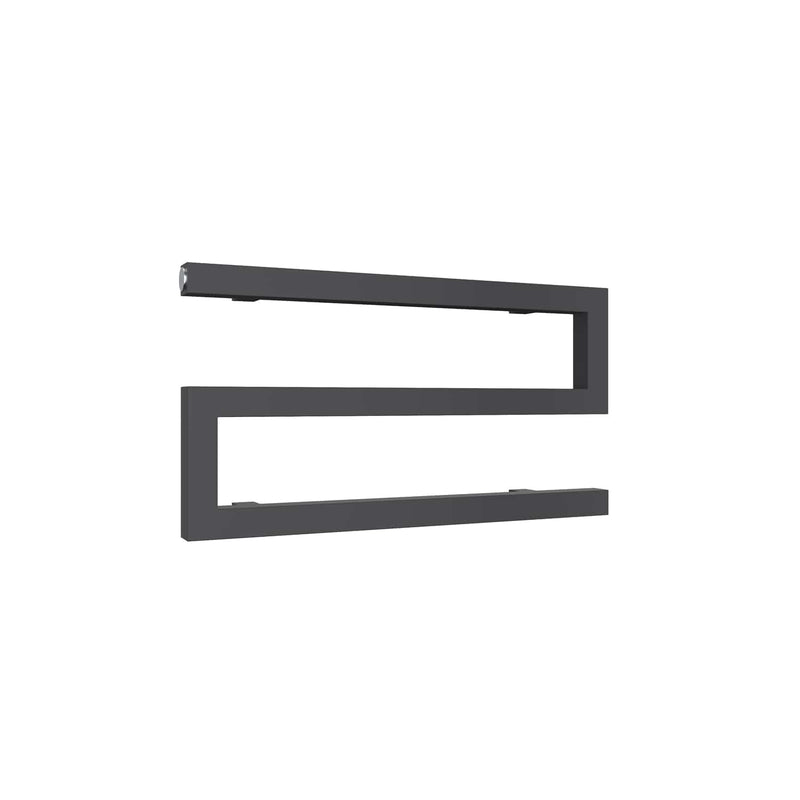 Anthracite / 270 x 500mm Reina Serpe Mild Steel Designer Radiator