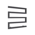 Anthracite / 510 x 500mm Reina Serpe Mild Steel Designer Radiator