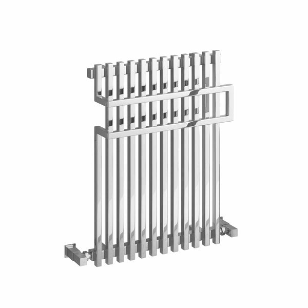 Chrome / 650 x 500mm Reina Sori Mild Steel Designer Radiator