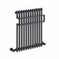 Anthracite / 650 x 500mm Reina Sori Mild Steel Designer Radiator