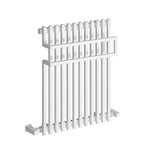 White / 650 x 500mm Reina Sori Mild Steel Designer Radiator