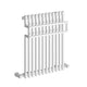 White / 650 x 500mm Reina Sori Mild Steel Designer Radiator