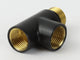 T-Piece Dual Fuel Adaptor White, Black or Chrome
