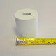 White Ellipse Towel Rail Wall Bracket Set
